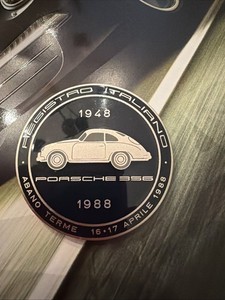Porsche 356 Grill Badge | eBay