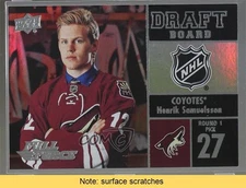 2015-16 Full Force Draft Board Foil Rookies Henrik Samuelsson Rookie RC READ 1k9