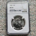 1960 Franklin Half Dollar NGC MS64