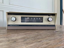 Vintage Heathkit High Fidelity AJ-63 Vacuum Tube FM Tuner Works Nice