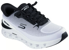 MENS SKECHERS SLIP-INS ARCH FIT GLIDE STEP PRO White Black BRAND NEW IN BOX