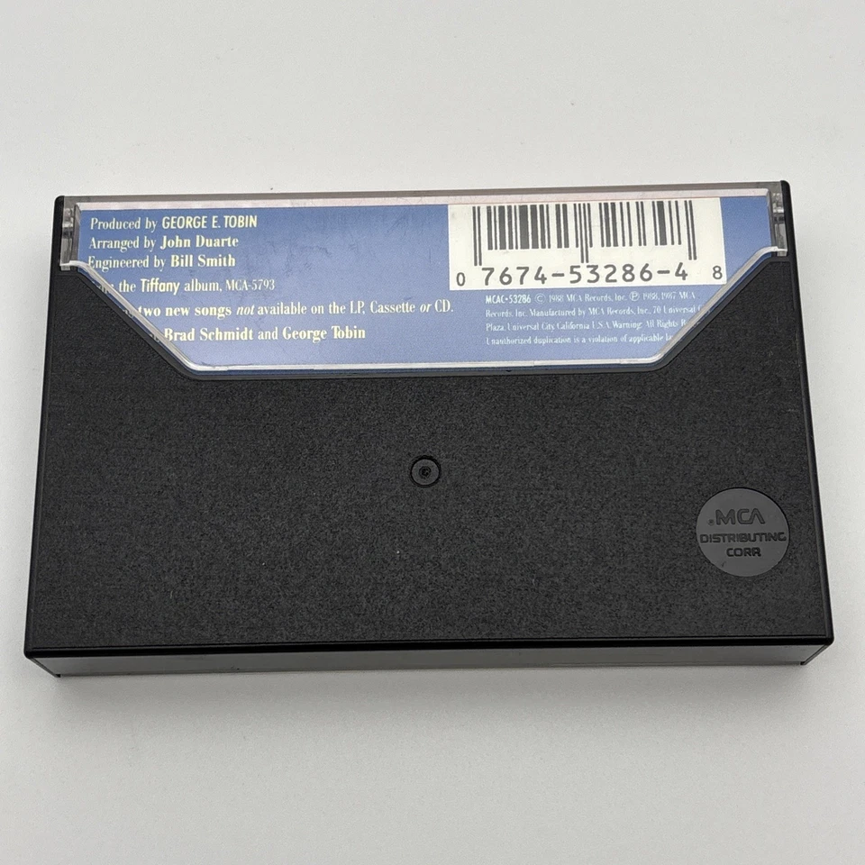 VTG ✅ TIFFANY- I Saw Him Standing There 1988 Cassette VG ✅ 1980s Pop Music Rare - Image 3 of 4