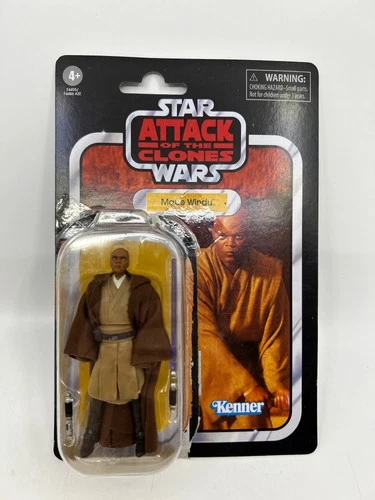 Star Wars The Vintage Collection TVC Basic Figures Mace Windu #VC35 Action Fig