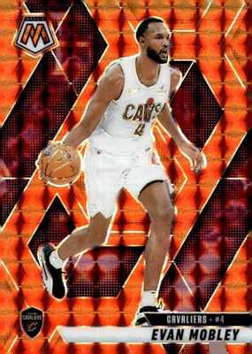 2024-25 Panini Mosaic - Evan Mobley #133 Orange Mosaic Prizm /249