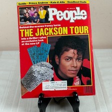 People Magazine May 4 1984 Michael Jackson Tour Prince Andrew Goldie Kate Allie