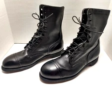 Biltrite Steel Cap Toe Boots 13RMB11-94, ANSI Z41.1 1991-75, Size 13 R, Black