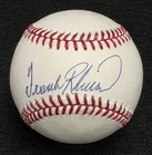 FRANK ROBINSON Signed Official Baseball-HALL OF FAME-ORIOLES-REDS-JSA