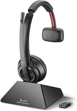 Plantronics SAVI 8210 UC USB-A DECT 6.0 NA Headphones - Black