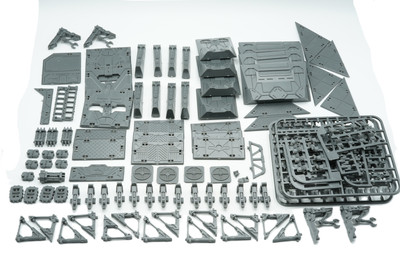 Warhammer 40k Wargaming Mantic Games Sci-Fi Gelände Set Plastikteile