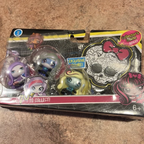 NEW Monster High Minis Figure (3 Pack) Season 1 - Sealed Vintage Set One Of 70