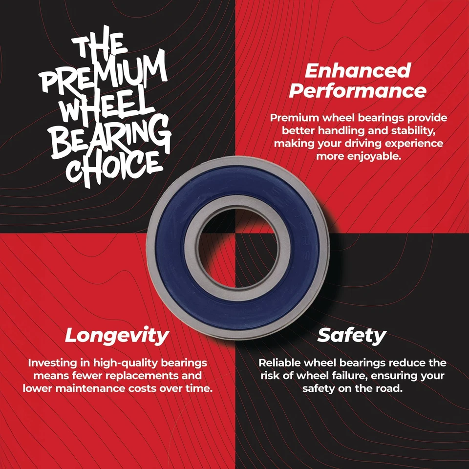 Wheel Bearing Kit Rear Upgrade For Husaberg 390FE 2010-2011; 25-1552 Foto 4 de 4