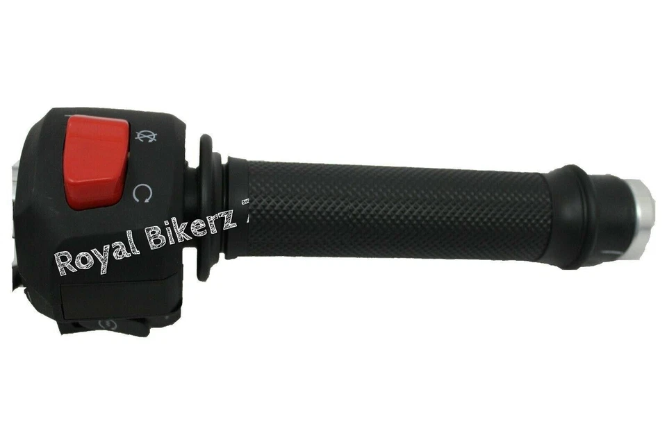 Conjunto completo de manillar lateral derecho para Royal Enfield Continental GT 650cc Foto 4 de 4