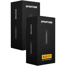 Pirelli SporTube Tubes - 700 x 32-40mm, 48mm Presta Valve, Pack of 2
