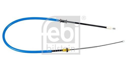 101809 HANDBRAKE CABLE PAIR REAR FEBI BILSTEIN 2PCS NEW OE REPLACEMENT - Picture 2 of 5