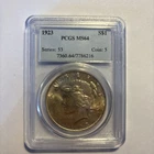 🇺🇸 1923 Silver Peace Dollar MS64 Series: 53 Coin: PCGS Cert# 7786216 🇺🇸