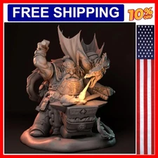 1/24 scale 75mm (95mm total height) resin figure model kit Fantasy Miniature ...