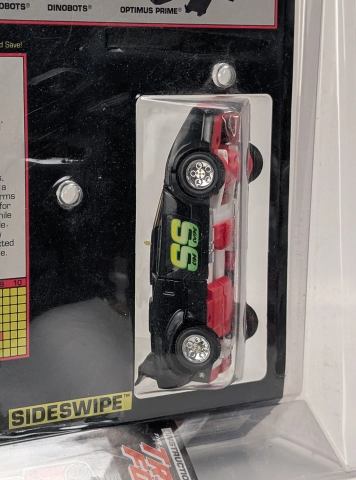 Hasbro Transformers Sideswipe G2 MOC MOSC Original Vintage Sealed Figure - Image 4 of 4