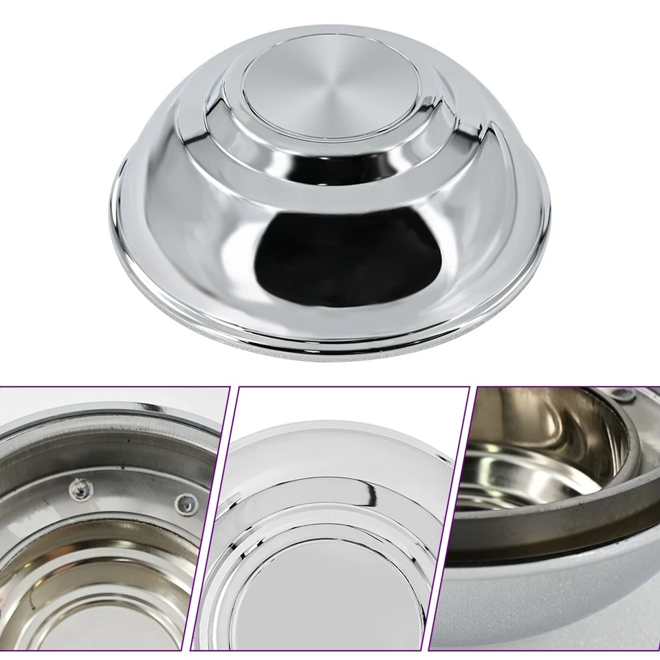 4Pc Chrome Center Wheel Cover Cap 4895432AA for Chrysler 300 Dodge Charger 06-20 Foto 4 de 4