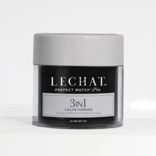LECHAT Perfect Match Pro 3-IN-1 ACRYLIC DIPPING POWDER - Black Velvet Gown