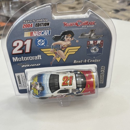 Ricky Rudd #21 Justice League Wonder Woman/ Motorcraft 2004 Team Caliber 1/64 - Picture 12 of 12