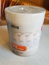 Ativa CD-R 52x 700mb 80min 100 Pack NEW SEALED