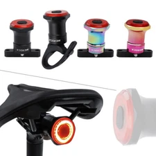 LED Smart Bicycle Rear Light Auto Start Stop Brake Sensing Tail Taillight Bike