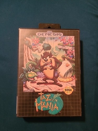 Taz-Mania (Sega Genesis, 1992 (CIB) VG Condition. - Picture 2 of 12