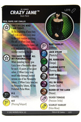 HeroClix - #L019 Crazy Jane - Batman Team-Up