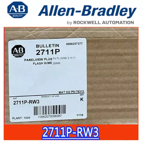 Allen Bradley 2711P-RW3 Ser K New Seal stock Free shipping New