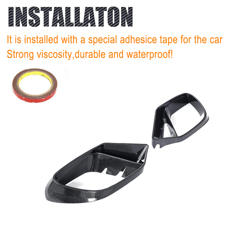 Für Benz AMG GT GT50 GT53 GT43 Carbon Nebelscheinwerfer Fog Lamp Cover Air Vents - Bild 10 von 12