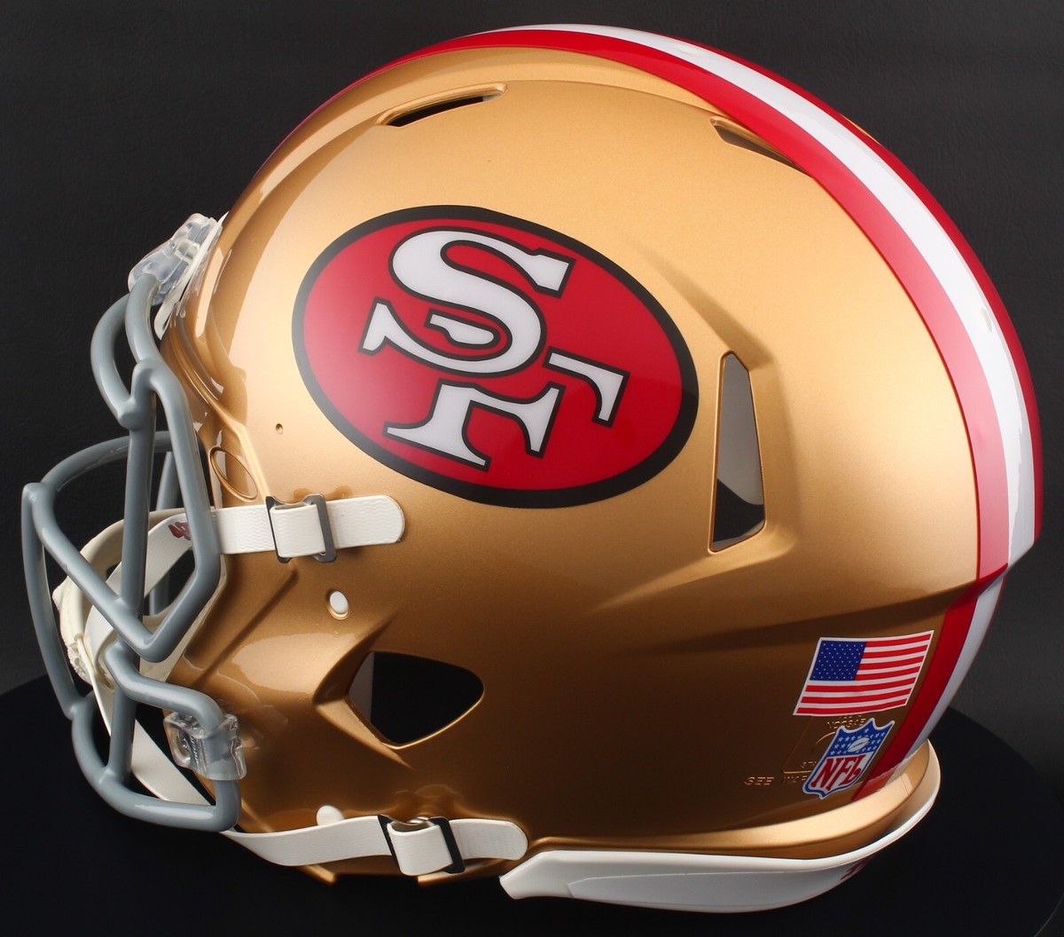 SAN FRANCISCO 49ers NFL Riddell Speed AUTHENTIC Throwback
