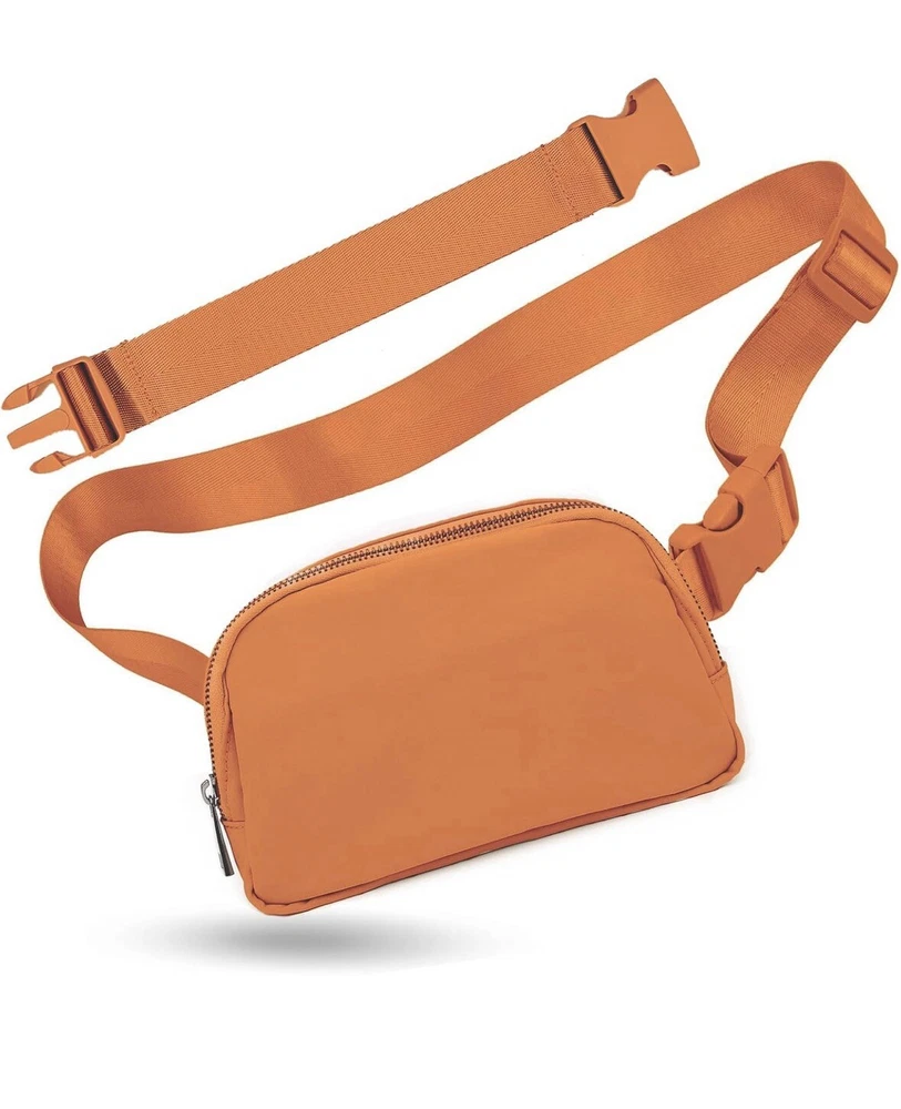 Belt Bag Fanny Pack Crossbody Bags for Women Everywhere Belt Bag (Orange)