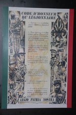 FRENCH FOREIGN LEGION CODE OF HONOUR PRINT A4