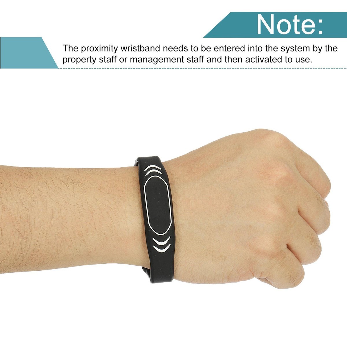 2Pcs ID Card Key Wristband RFID Proximity 125KHz TK4100 Read Only