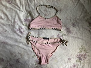 burberry nova check bikini