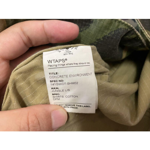 WTAPS 141GWDT-SHM02 JUNGLE L/S SHIRTS｜ファッション