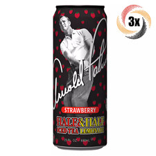 3x puszki Arizona Arnold Palmer truskawka pół i pół mrożona herbata lemoniada | 23oz