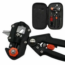 Garden Tree Nursery Grafting Knife Pruning Pruner Shears Snip Scissors Cutt Kit