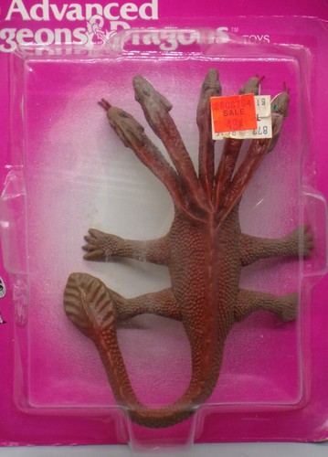 1983 LJN Advanced Dungeons & Dragons HYDRA Monster SEALED moc AD&D toy MOSC !!! - Picture 2 of 13