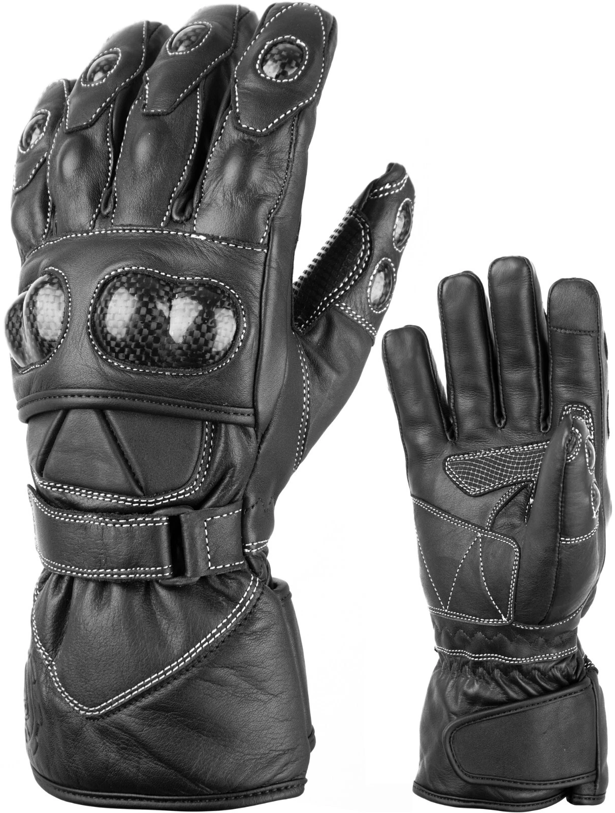 Motorcycle Leather Gloves Full Finger I Touch Driving/Hiking Water Proof Winter