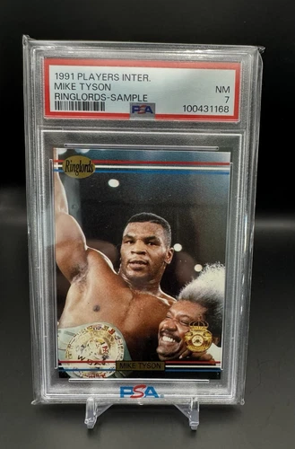 Mike Tyson 1991 Ringlords Boxing Card PSA Graded 7