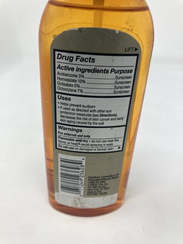 L'Oreal Paris Sublime Sun Sheer Protect SPF 30 Oil Spray, 5 oz U21A Discontinued - Picture 2 of 4