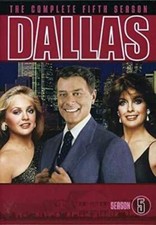 Dallas: The Complete Fifth Season 5th 5-Disc DVD VIDEO TV SHOW night time soap