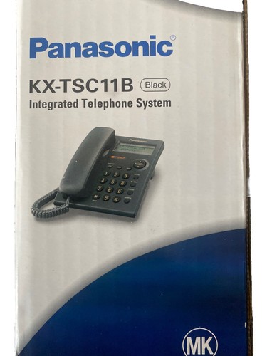 Panasonic KX-TSC11B Corded Landline Phone Black Caller ID Telephone NIB - Picture 5 of 5