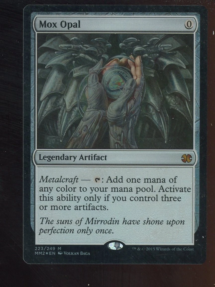 Mox Opal Magic: The Gathering Trading Card Games Individual Modern