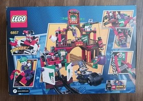 LEGO DC MINIFIGURE BATMAN SUPER HEROES THE DYNAMIC DUO FUNHOUSE ESCAPE 6857 NEW
