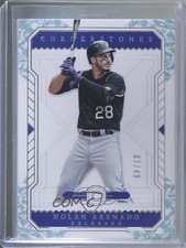 2019 Panini Chronicles Cornerstones Base Crystal 7/49 Nolan Arenado #34 o7m