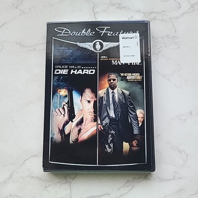 DIE HARD & MAN ON FIRE DOUBLE FEATURE Brand NEW DVD Bruce Willis, Denzel 
