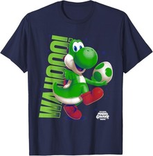 The Super Mario Galaxy Movie Action Yoshi T-Shirt
