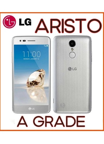 UNLOCKED LG ARISTO 4G VoLTE Android w 5.83 Ft Micro USB / T-Mobile *A GRADE - 第 1/18 張圖片